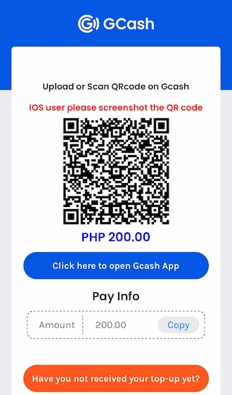 Step 5: Access your GCash e-wallet and choose the payment method by scanning the QR code.